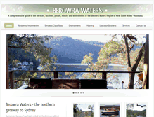 Tablet Screenshot of berowrawaters.com